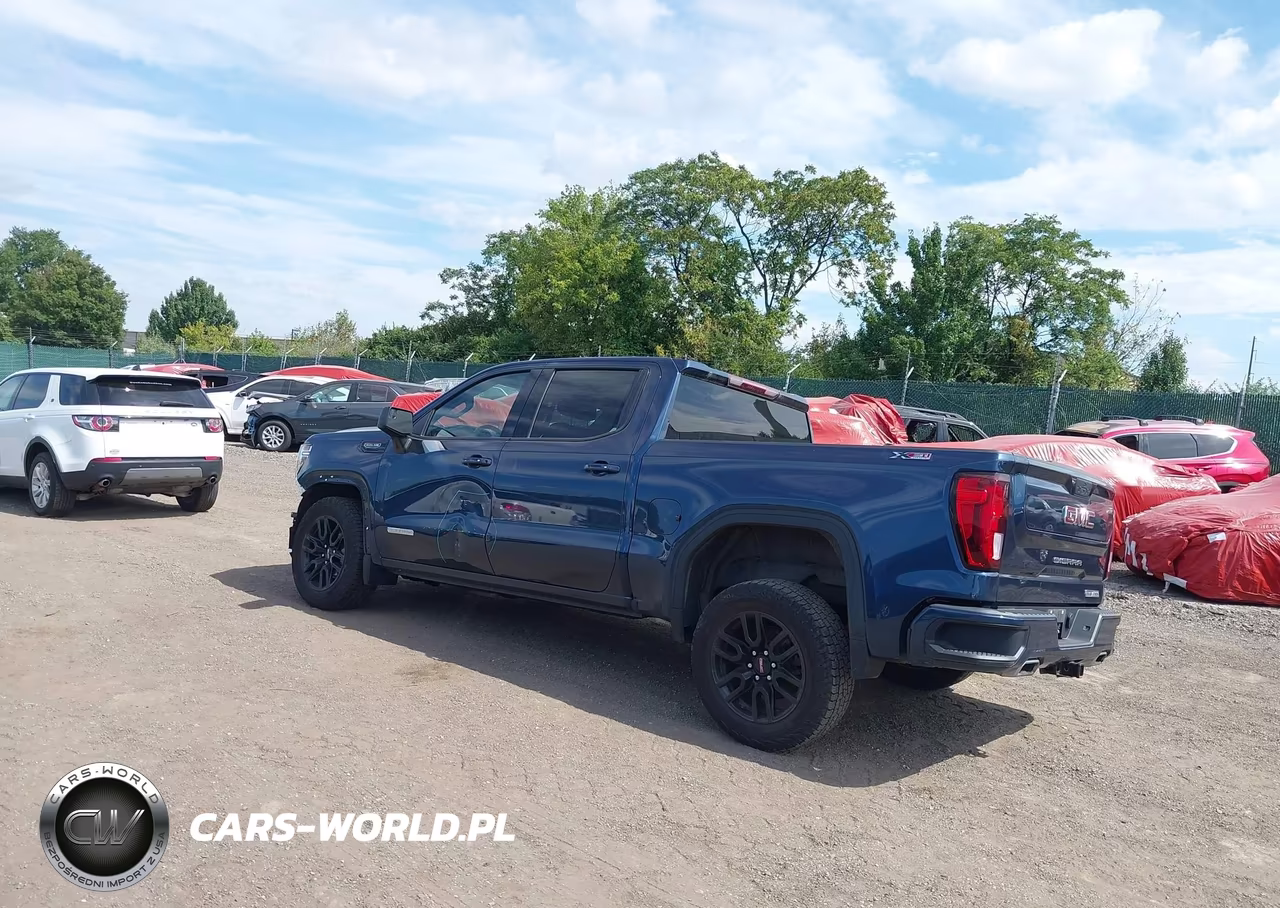 2022 GMC Sierra 1500 Limited 4Wd Short Box Elevation VIN:3GTU9CED9NG217909 - 3