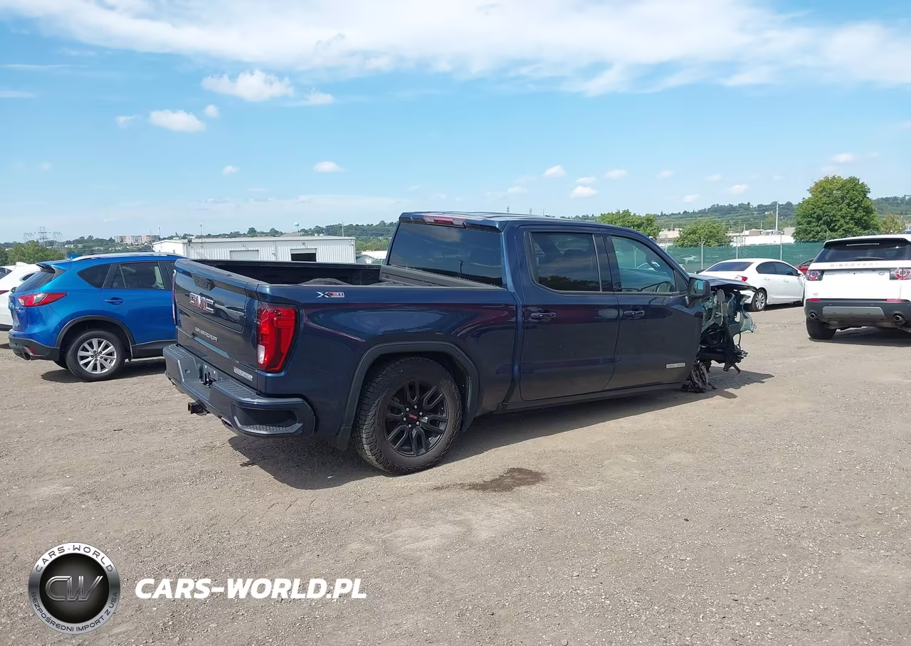 2022 GMC Sierra 1500 Limited 4Wd Short Box Elevation VIN:3GTU9CED9NG217909 - 4