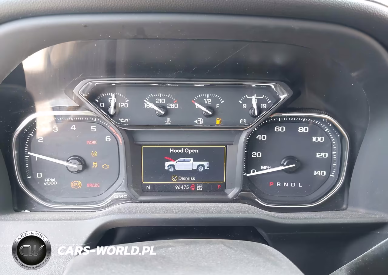 2022 GMC Sierra 1500 Limited 4Wd Short Box Elevation VIN:3GTU9CED9NG217909 - 7