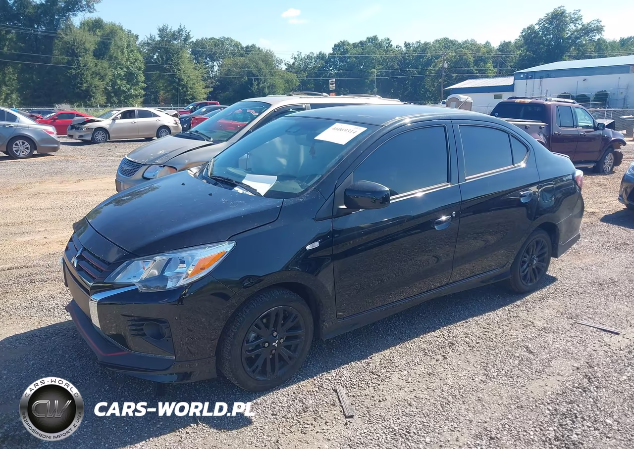 2024 Mitsubishi Mirage G4 Black Edition VIN:ML32FUFJ9RHF15128 - 2