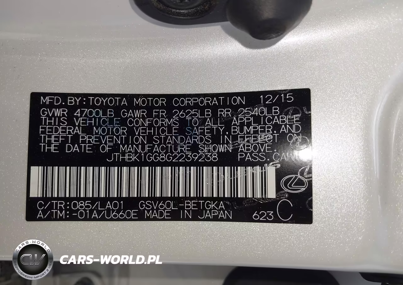 2016 Lexus Es 350 VIN:JTHBK1GG8G2239238 - 9