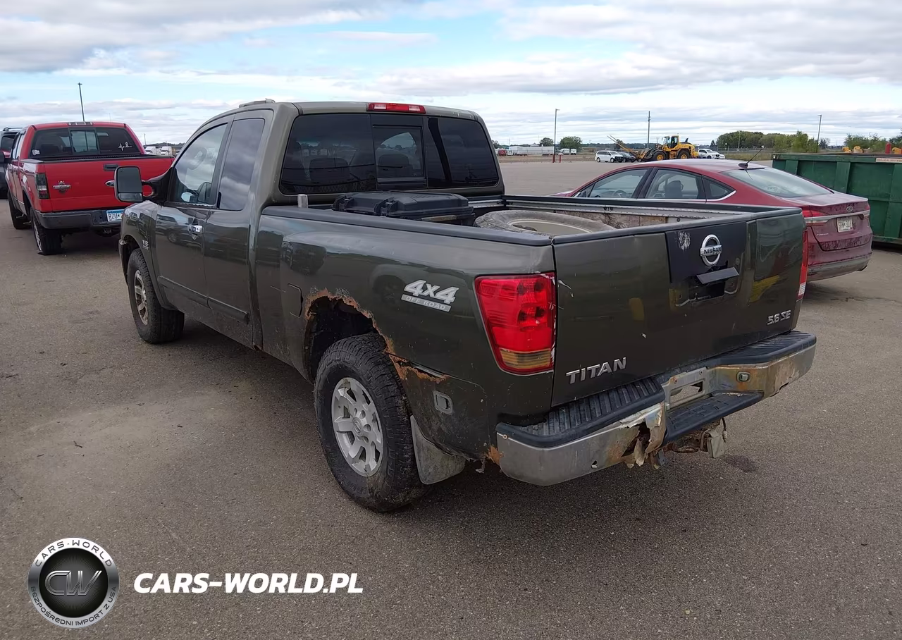 2004 Nissan Titan Se VIN:1N6AA06B24N504629 - 3