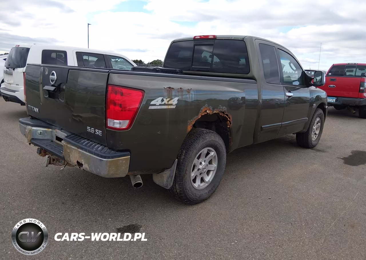 2004 Nissan Titan Se VIN:1N6AA06B24N504629 - 4