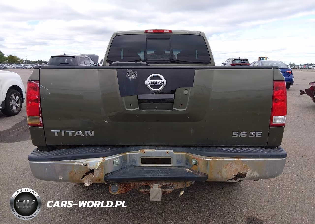2004 Nissan Titan Se VIN:1N6AA06B24N504629 - 6