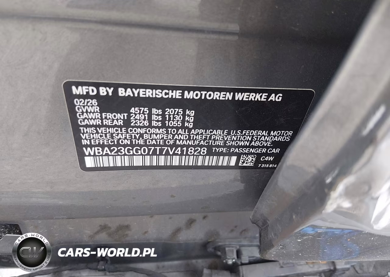 2026 BMW 228 Gran Coupe xDrive VIN:WBA23GG07T7V41828 - 9