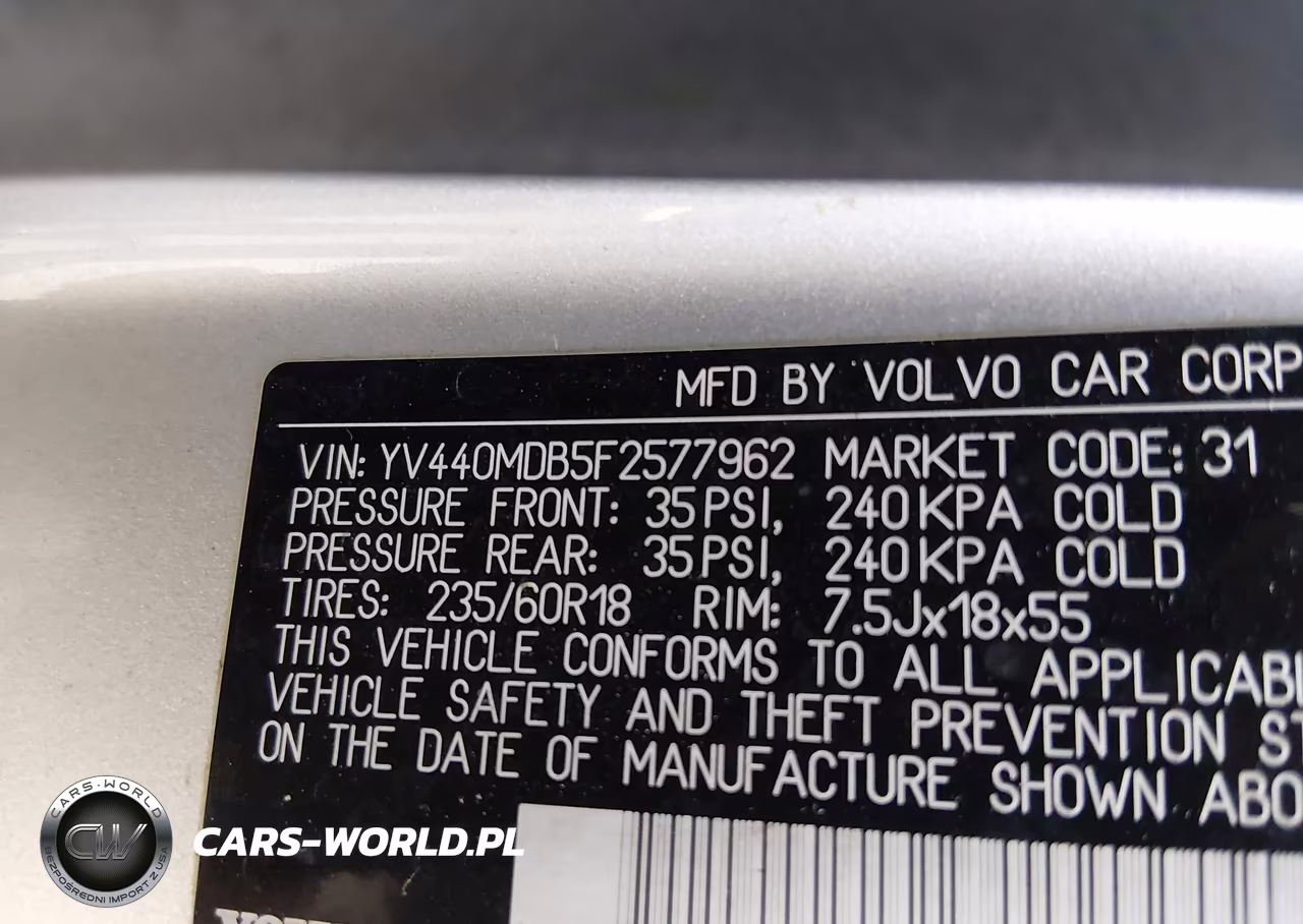2015 Volvo Xc60 T5 Premier VIN:YV440MDB5F2577962 - 9