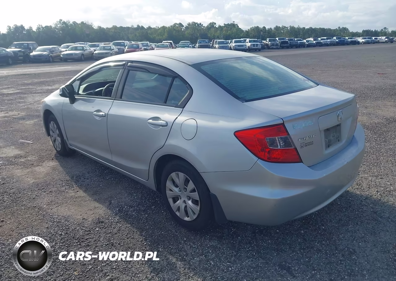 2012 Honda Civic Lx VIN:19XFB2F5XCE088134 - 3