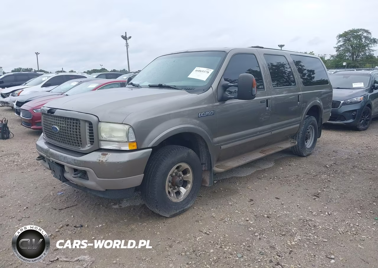 2003 Ford Excursion Limited VIN:1FMNU43S03EB44178 - 2