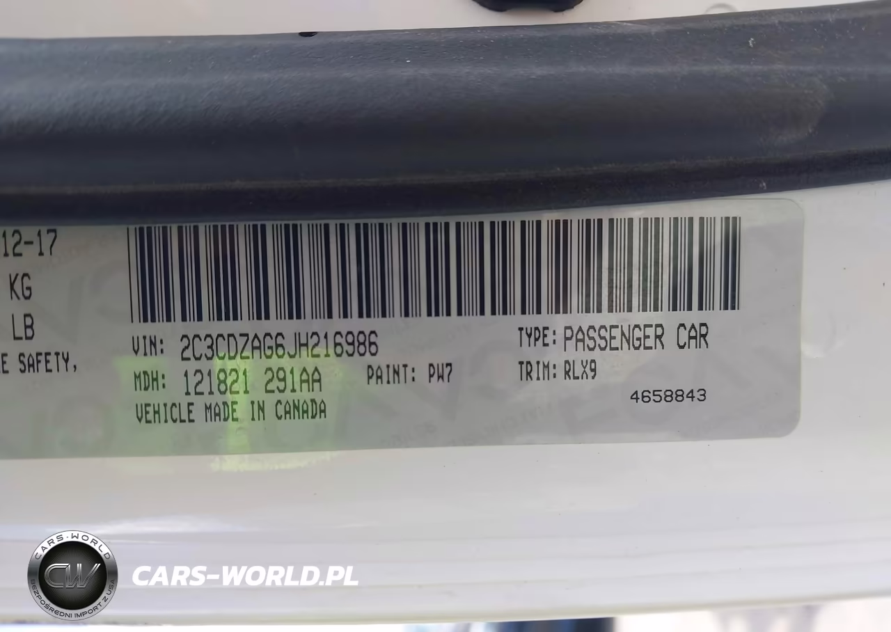 2018 Dodge Challenger Sxt Plus VIN:2C3CDZAG6JH216986 - 9