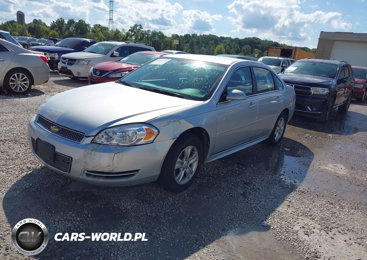 2012 Chevrolet Impala Ls VIN:2G1WA5E31C1134301 - 2