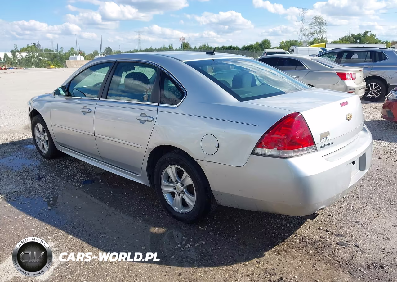 2012 Chevrolet Impala Ls VIN:2G1WA5E31C1134301 - 3