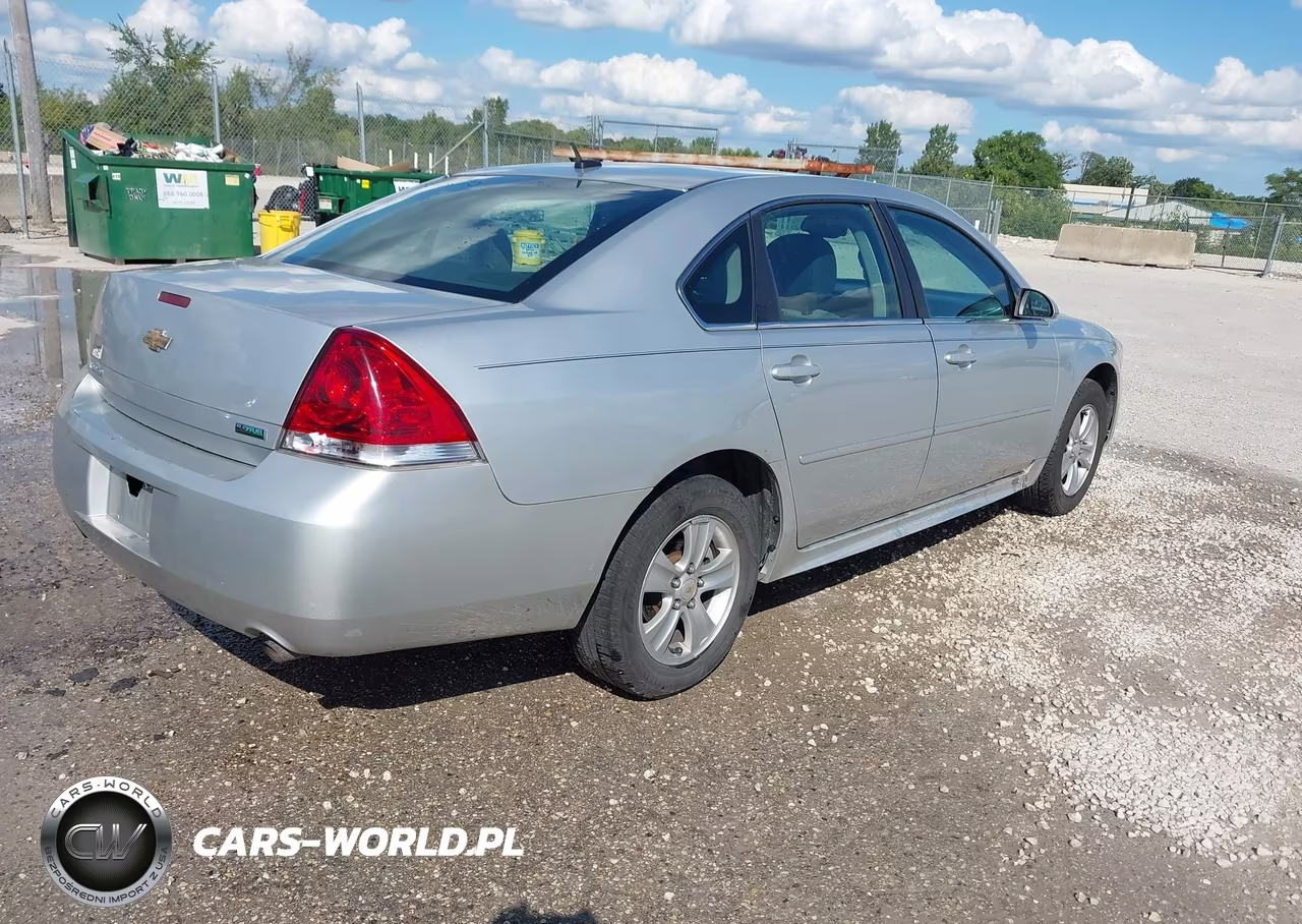 2012 Chevrolet Impala Ls VIN:2G1WA5E31C1134301 - 4