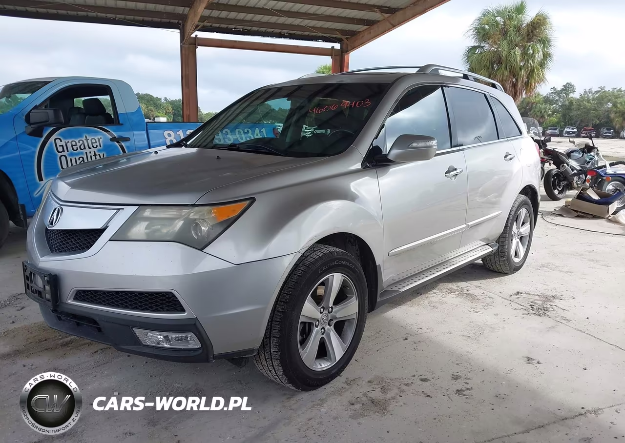 2011 Acura Mdx Technology Package VIN:2HNYD2H65BH502166 - 2