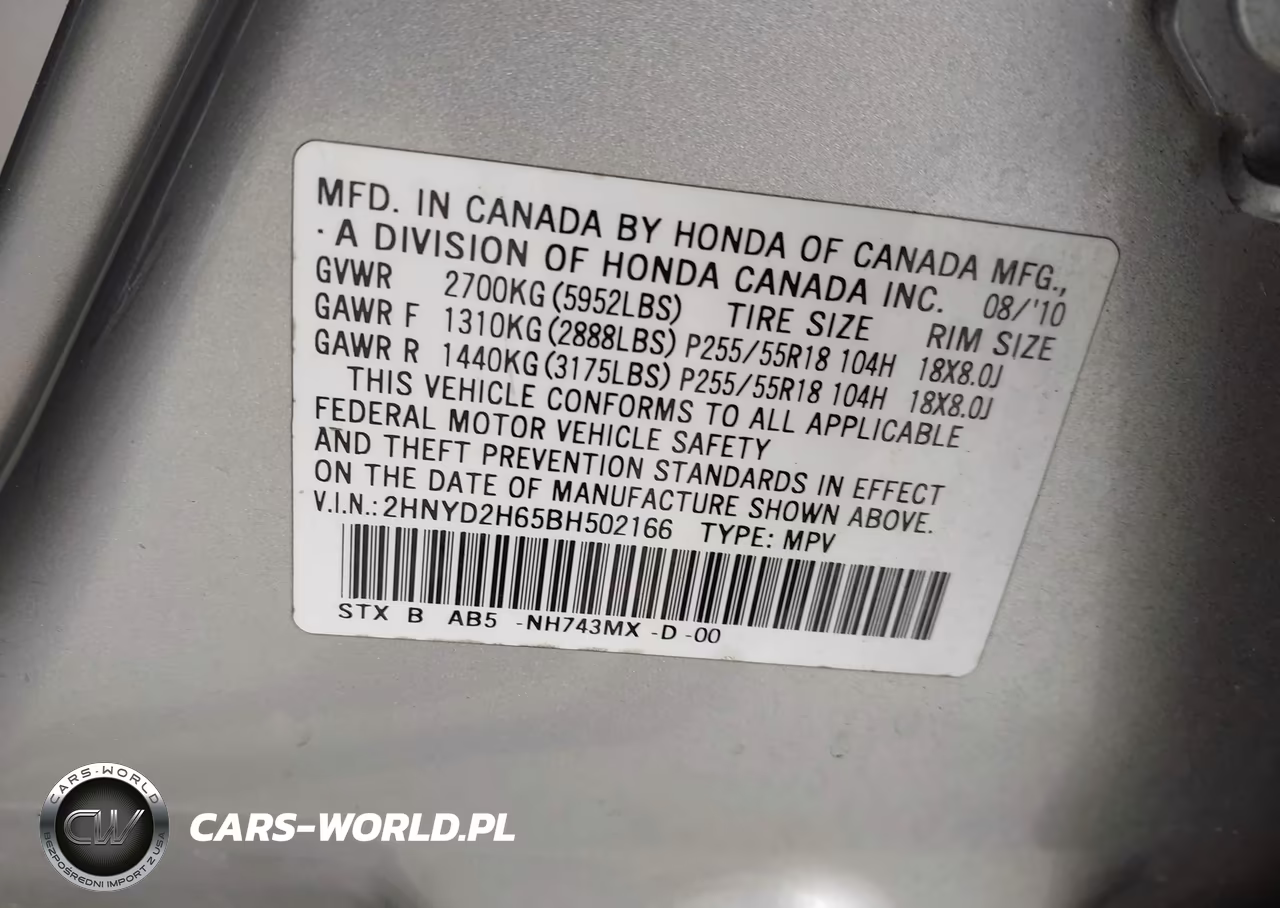 2011 Acura Mdx Technology Package VIN:2HNYD2H65BH502166 - 9
