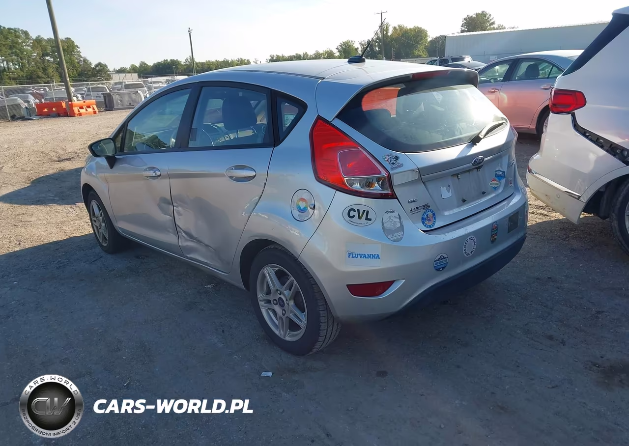 2019 Ford Fiesta Se VIN:3FADP4EJ1KM134897 - 3