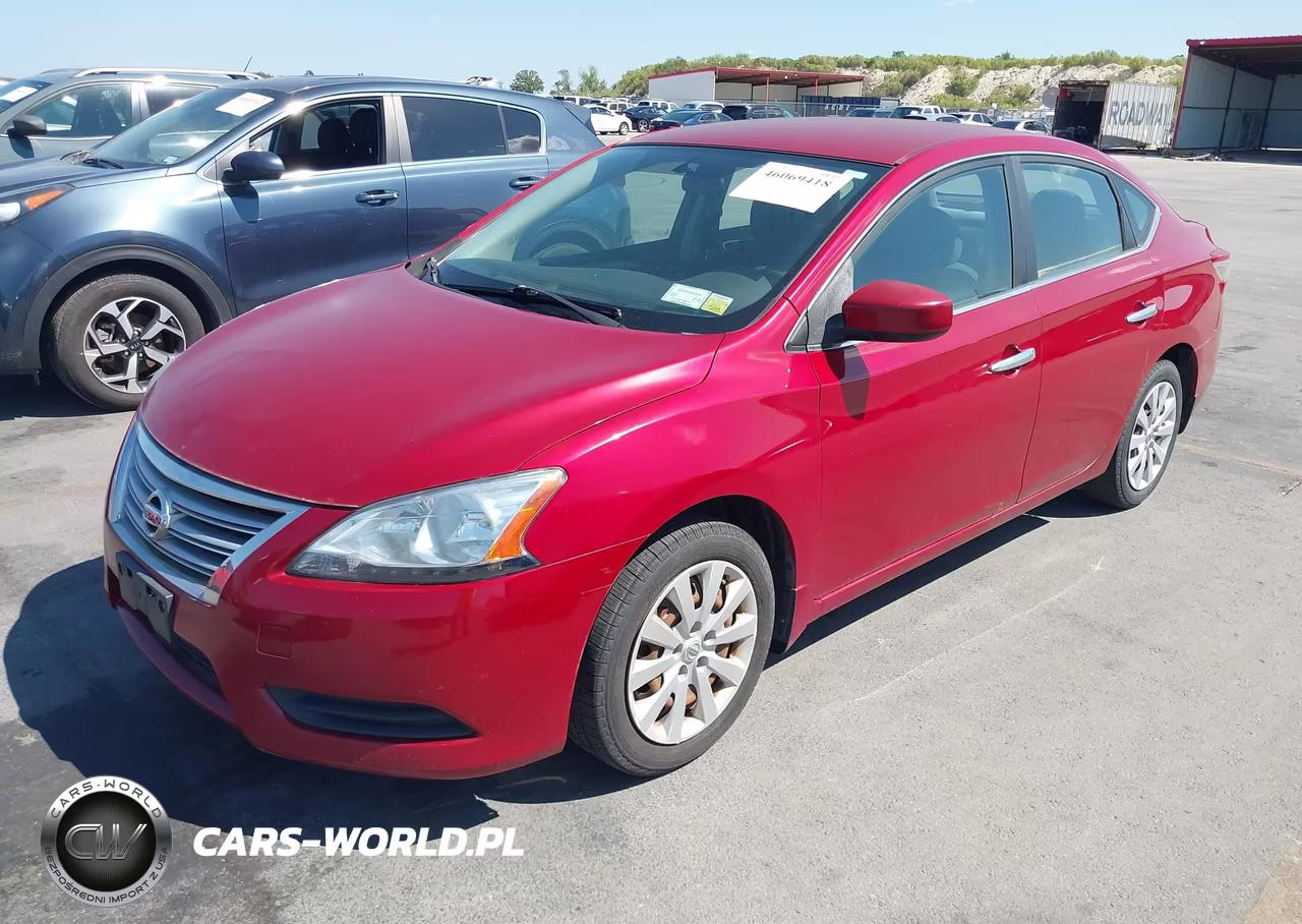 2013 Nissan Sentra Sv VIN:3N1AB7AP3DL784687 - 2