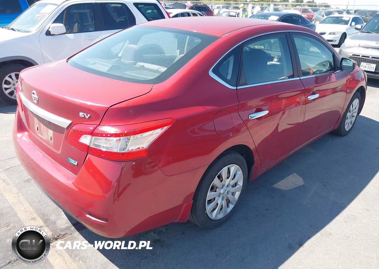 2013 Nissan Sentra Sv VIN:3N1AB7AP3DL784687 - 4