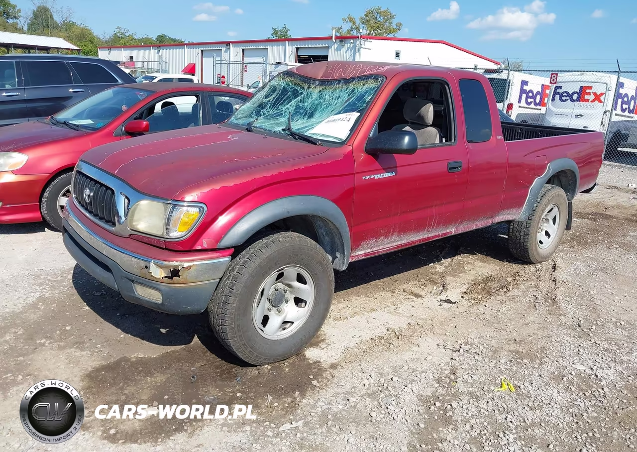 2002 Toyota Tacoma VIN:5TEWM72N82Z112855 - 2