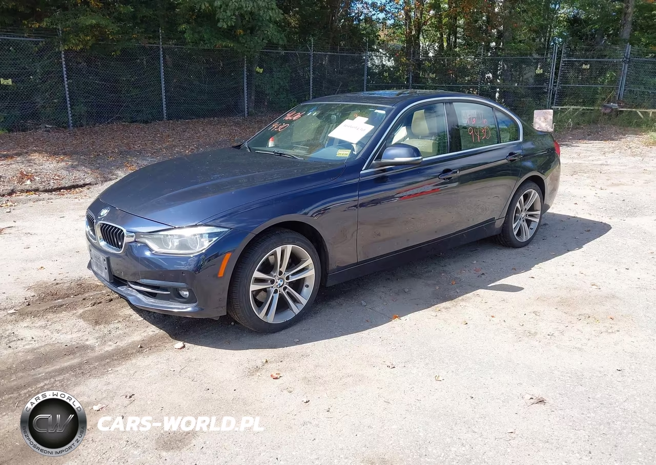 2017 BMW 330I xDrive VIN:WBA8D9C35HA011435 - 2