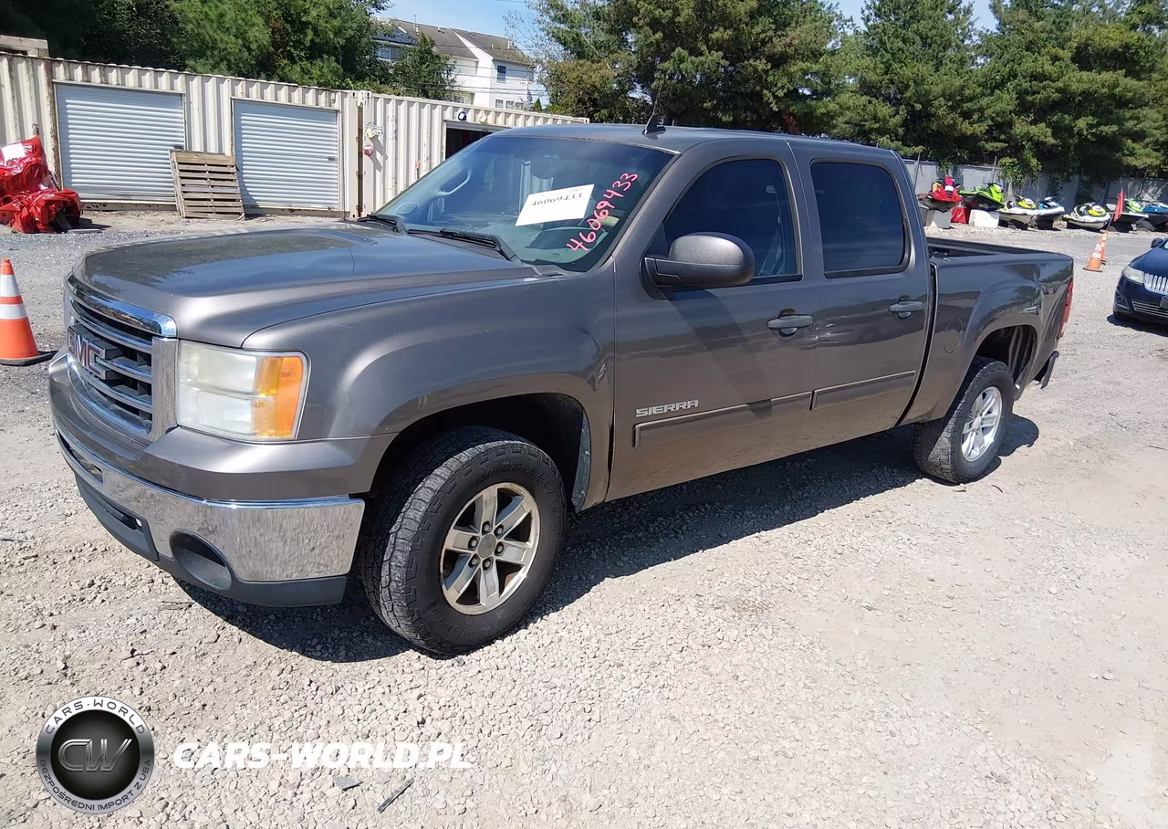2013 GMC Sierra 1500 Sle VIN:3GTP1VE01DG262435 - 2