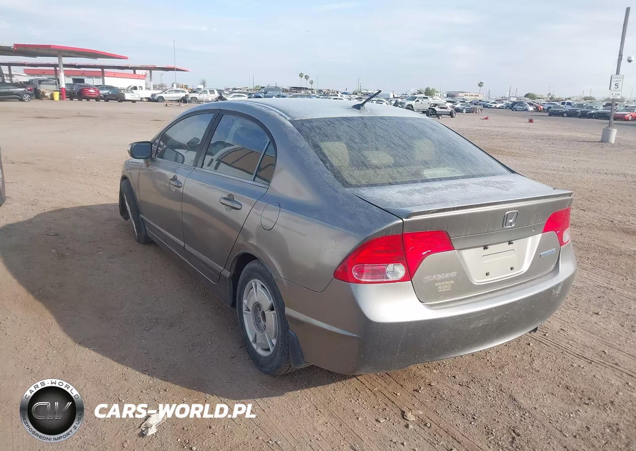 2007 Honda Civic Hybrid VIN:JHMFA36267S009798 - 3