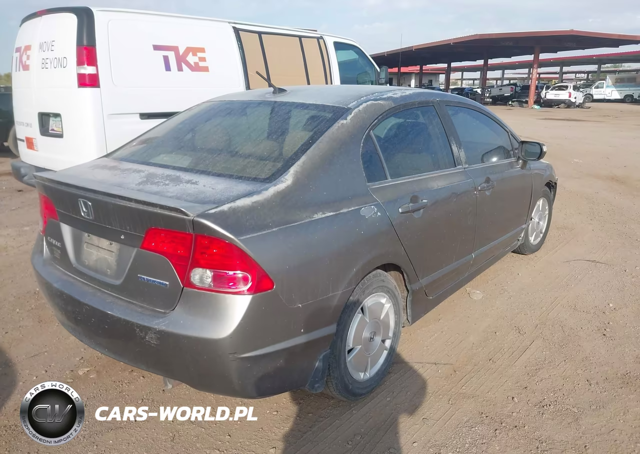 2007 Honda Civic Hybrid VIN:JHMFA36267S009798 - 4