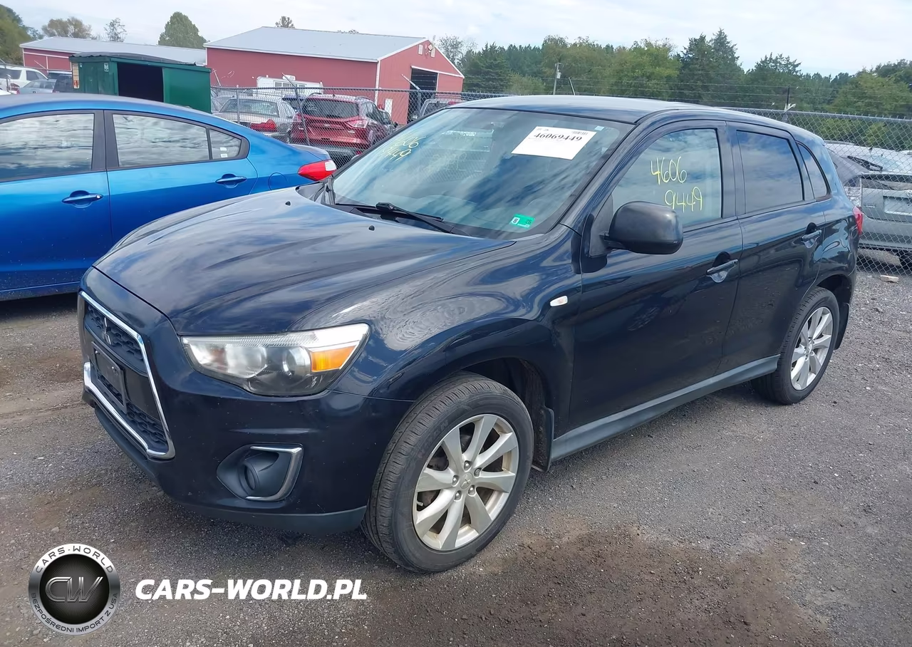 2014 Mitsubishi Outlander Sport Es VIN:4A4AR3AU9EE021865 - 2