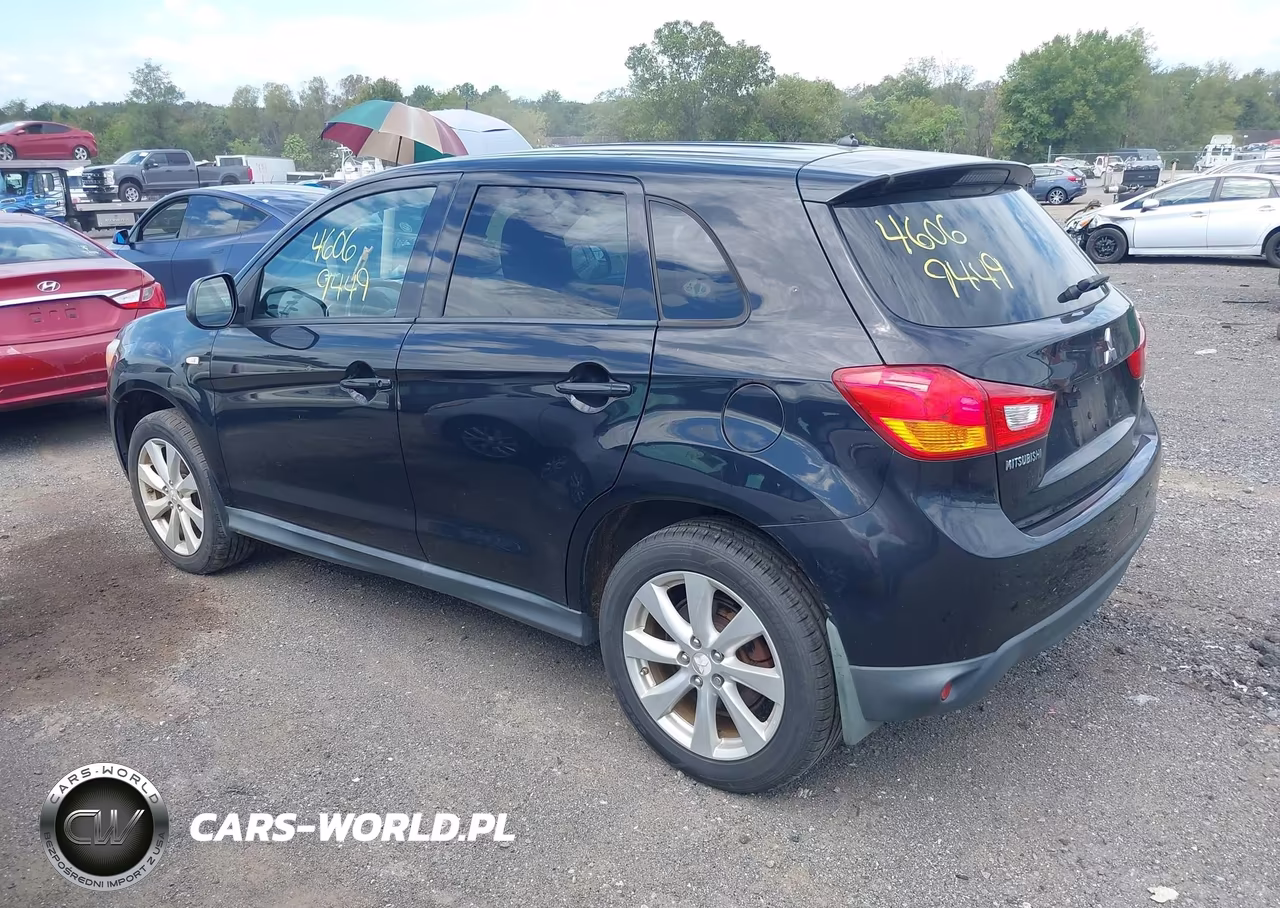 2014 Mitsubishi Outlander Sport Es VIN:4A4AR3AU9EE021865 - 3