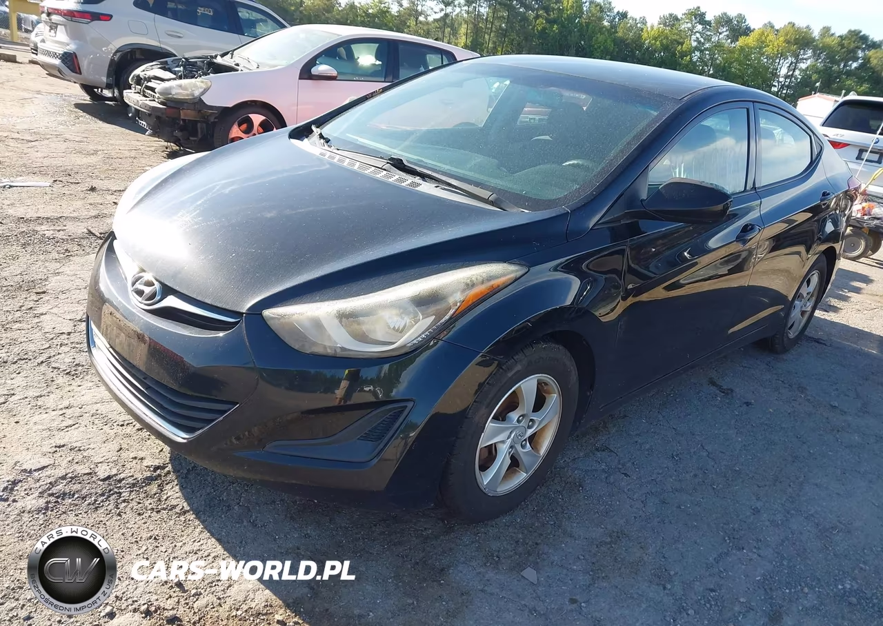 2014 Hyundai Elantra Se VIN:5NPDH4AE4EH485233 - 2