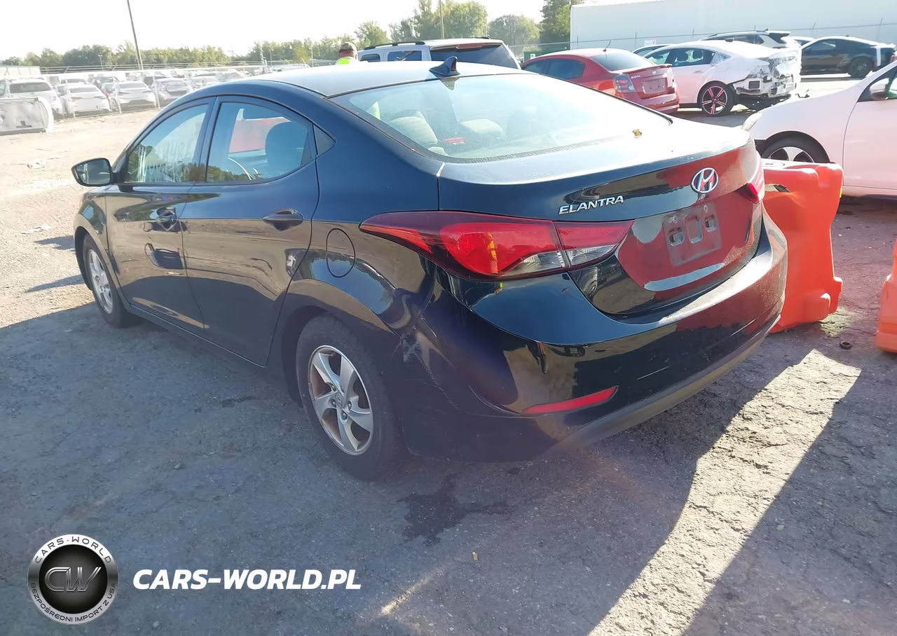 2014 Hyundai Elantra Se VIN:5NPDH4AE4EH485233 - 3