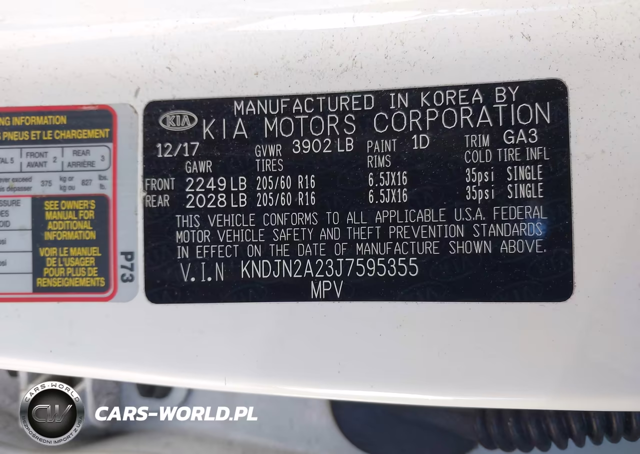 2018 Kia Soul VIN:KNDJN2A23J7595355 - 9