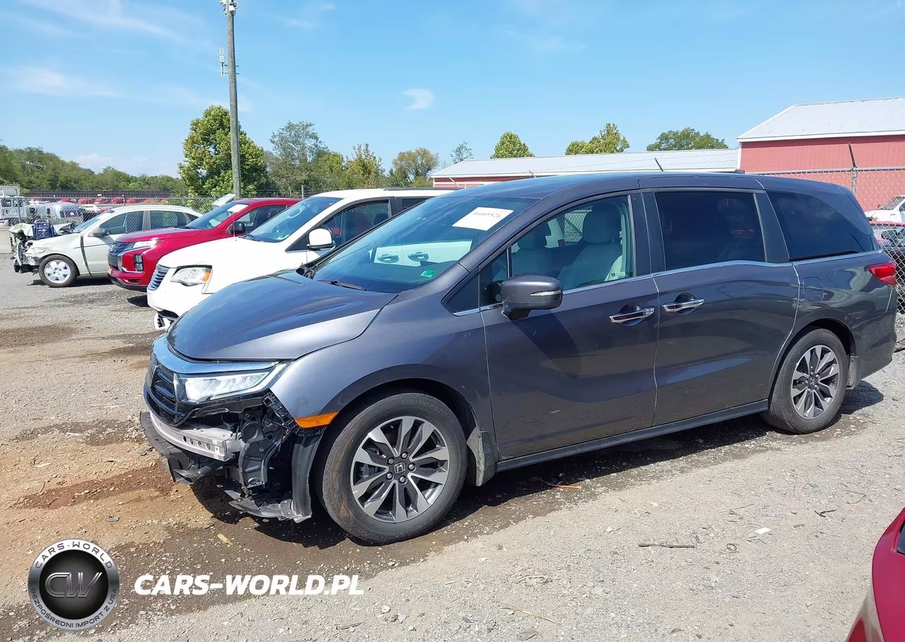 2023 Honda Odyssey Ex-L VIN:5FNRL6H6XPB072863 - 2