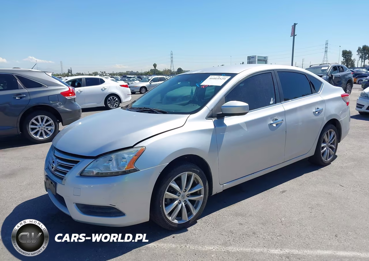 2015 Nissan Sentra Sv VIN:3N1AB7AP2FY327990 - 2