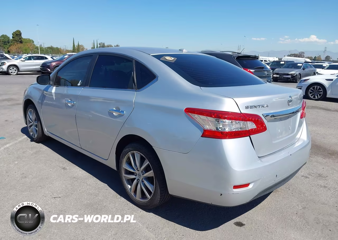 2015 Nissan Sentra Sv VIN:3N1AB7AP2FY327990 - 3