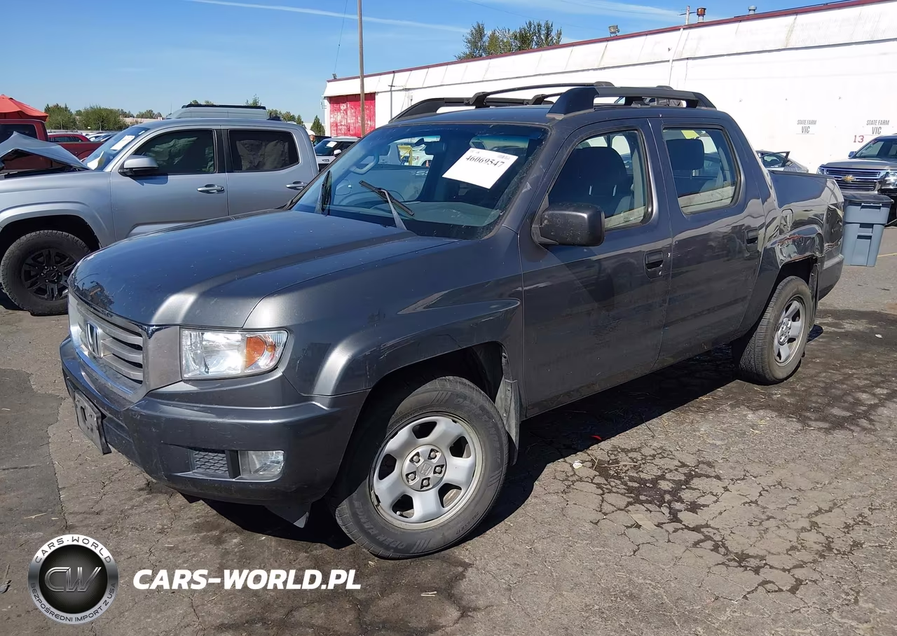 2012 Honda Ridgeline Rt VIN:5FPYK1F20CB457612 - 2