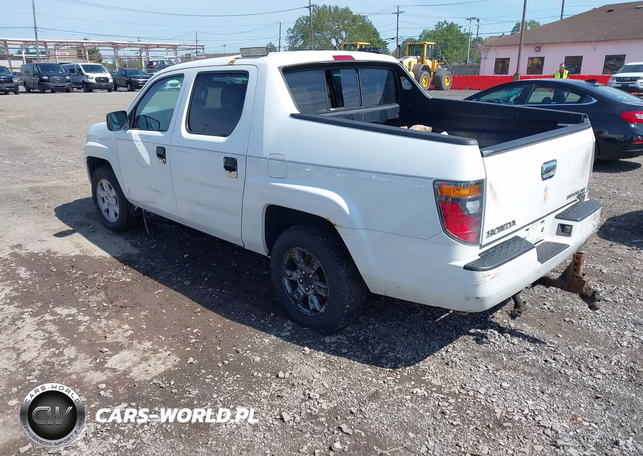 2008 Honda Ridgeline Rtx VIN:2HJYK16348H528986 - 3