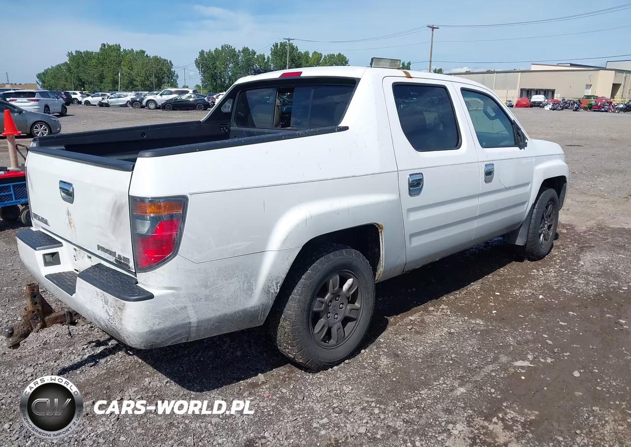 2008 Honda Ridgeline Rtx VIN:2HJYK16348H528986 - 4