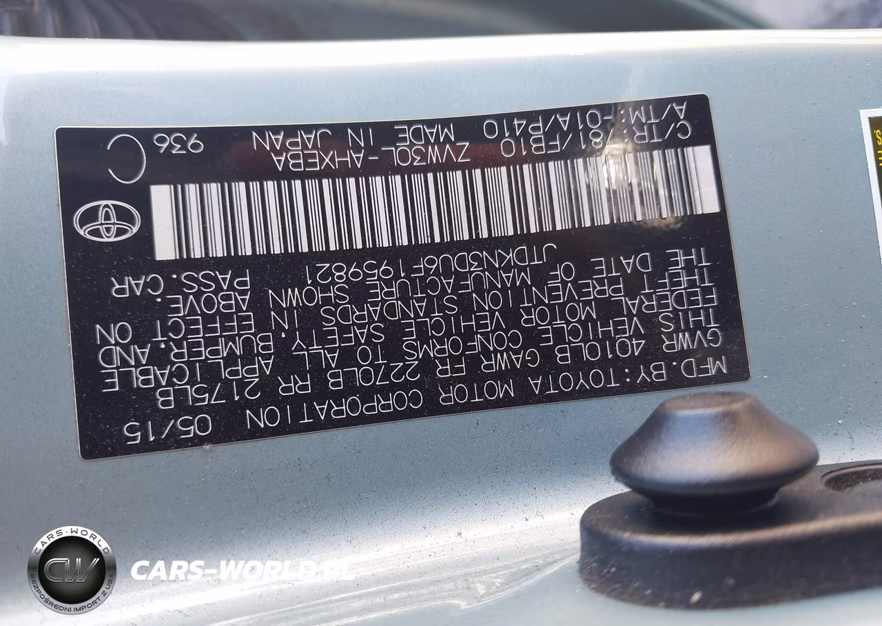 2015 Toyota Prius Three VIN:JTDKN3DU6F1959821 - 9