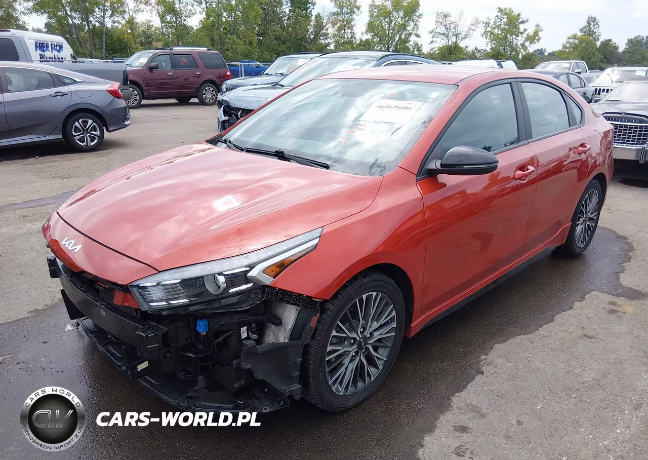 2022 Kia Forte Gt-Line VIN:3KPF54AD5NE437172 - 2