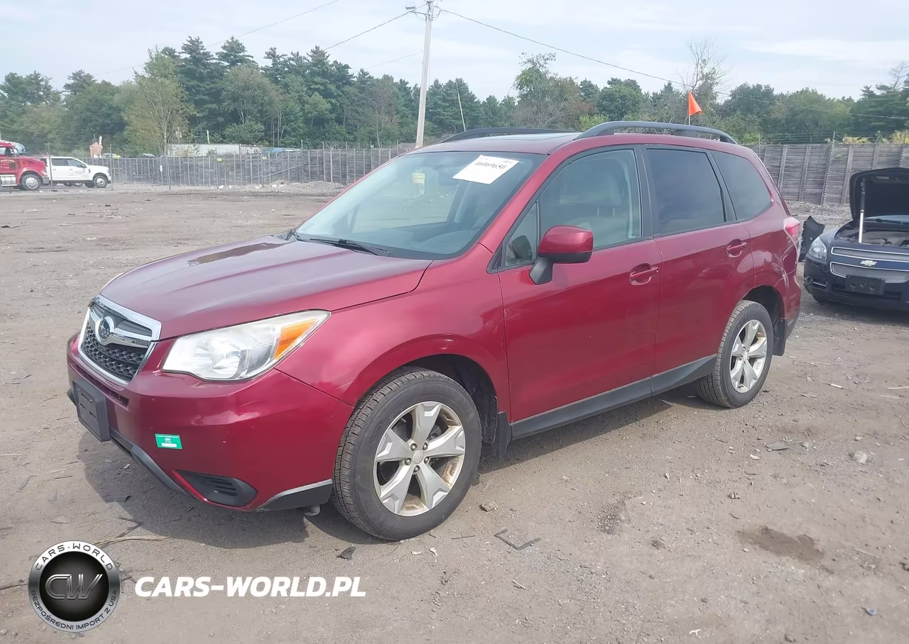 2014 Subaru Forester 2.5I Premium VIN:JF2SJAEC7EH535352 - 2
