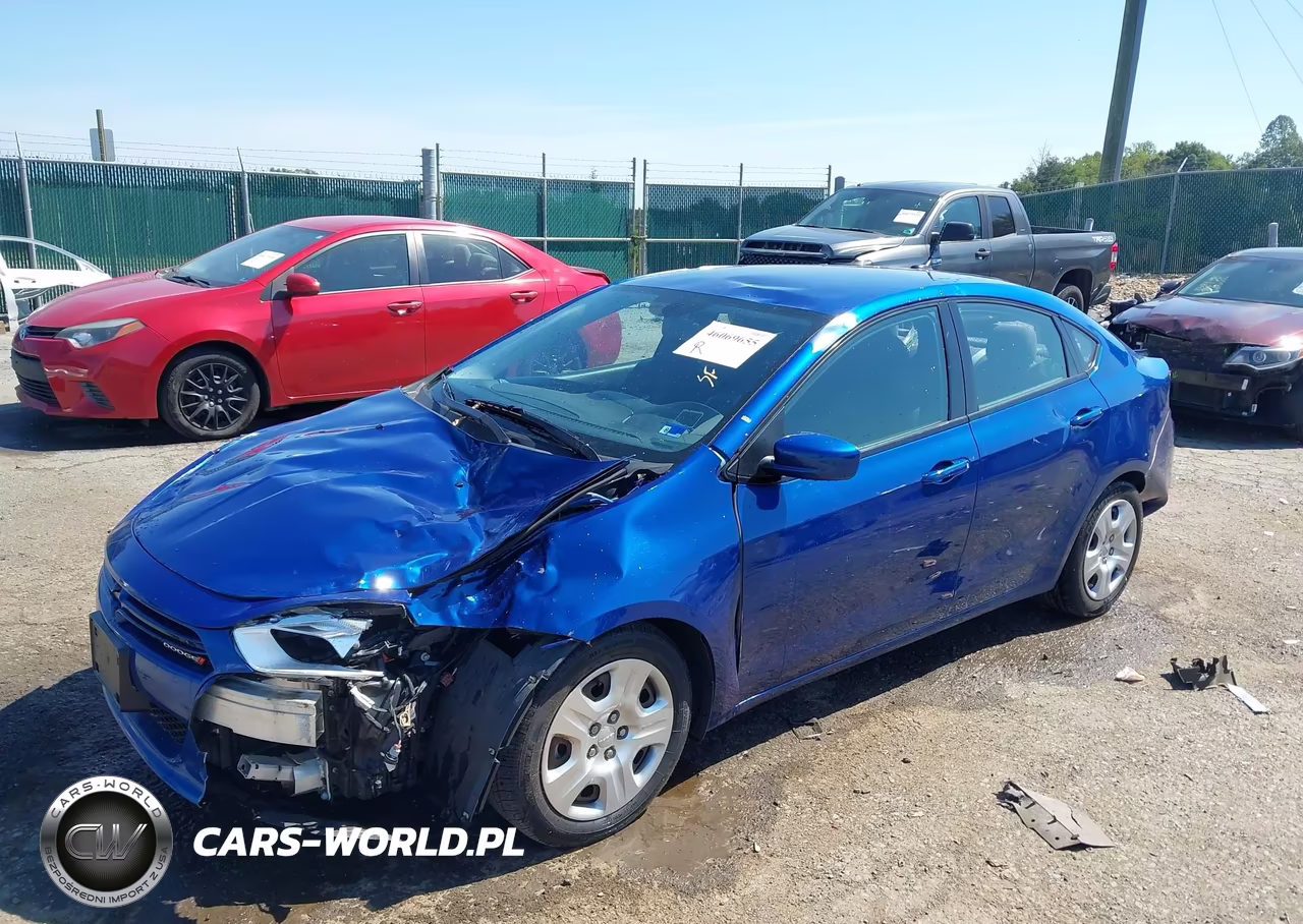 2014 Dodge Dart Se VIN:1C3CDFAA4ED700359 - 2