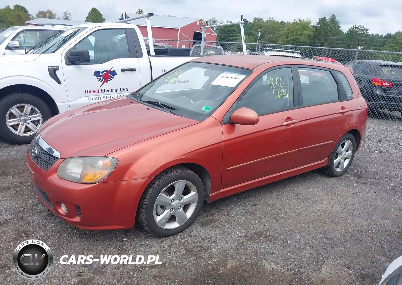 2008 Kia Spectra5 Sx VIN:KNAFE161185010081 - 2