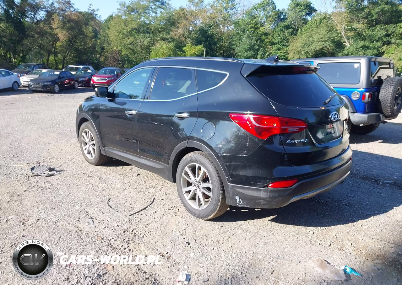 2014 Hyundai Santa Fe Sport 2.0L Turbo VIN:5XYZU3LA9EG125615 - 3