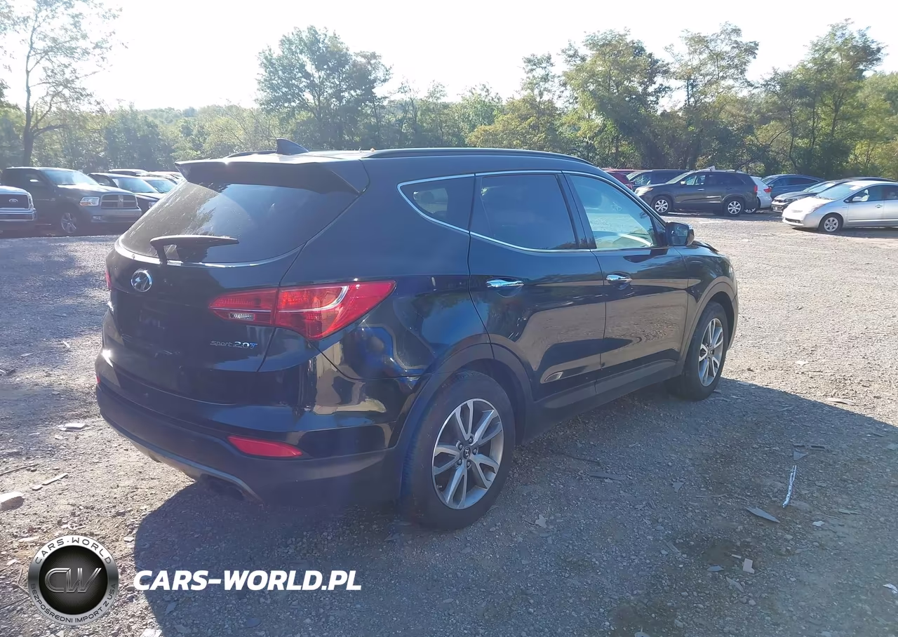 2014 Hyundai Santa Fe Sport 2.0L Turbo VIN:5XYZU3LA9EG125615 - 4