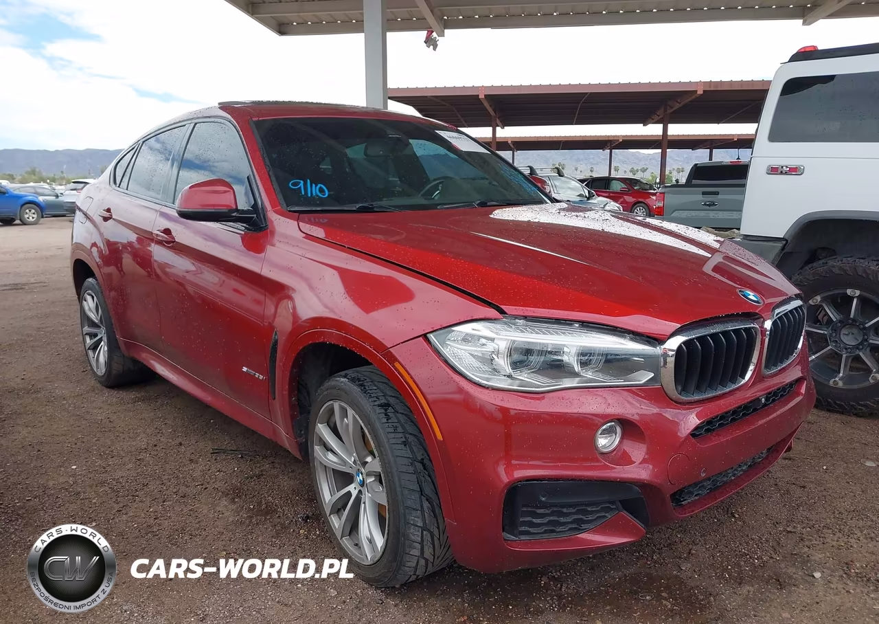 2017 BMW X6 Sdrive35I VIN:5UXKU0C36H0G57465 - 1