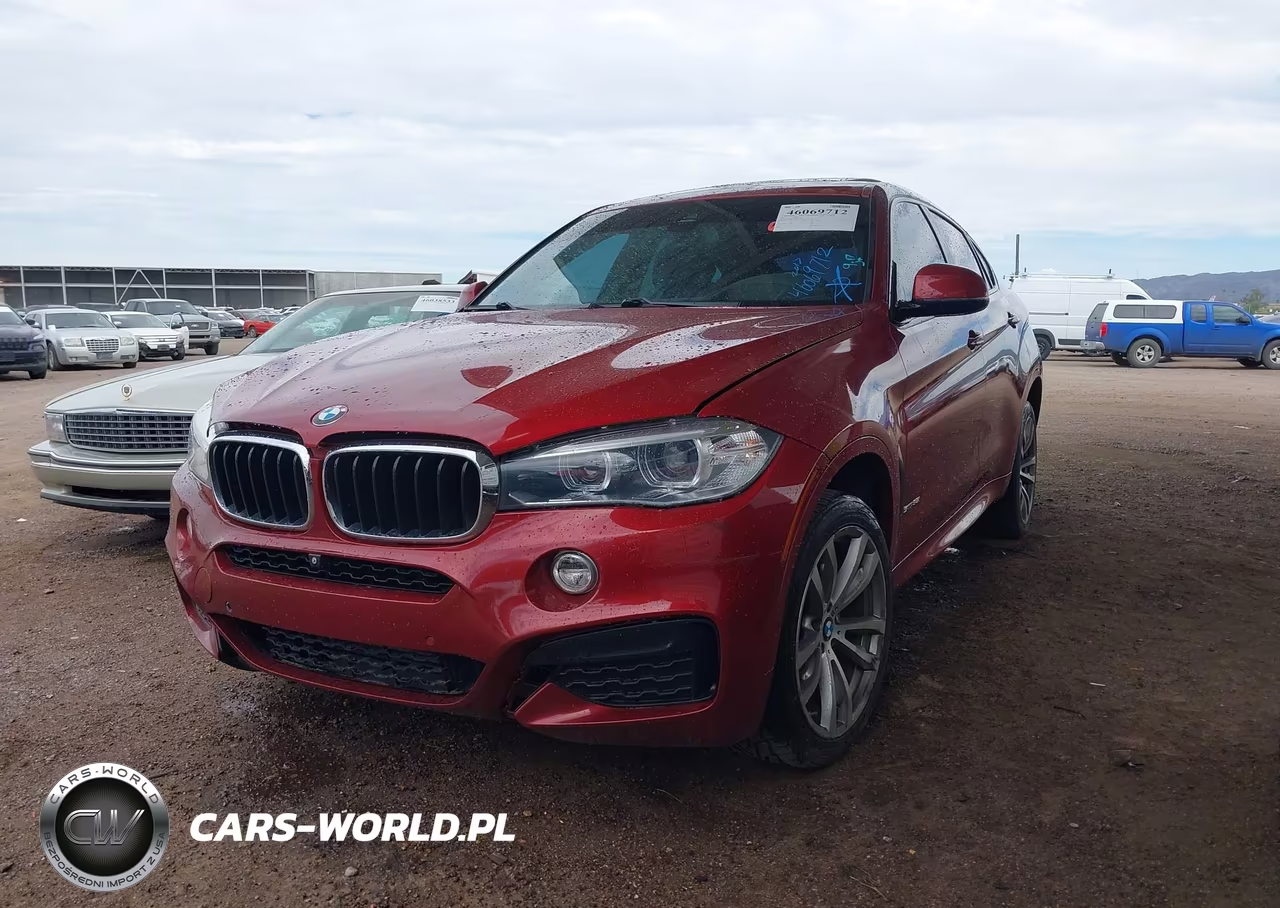 2017 BMW X6 Sdrive35I VIN:5UXKU0C36H0G57465 - 2