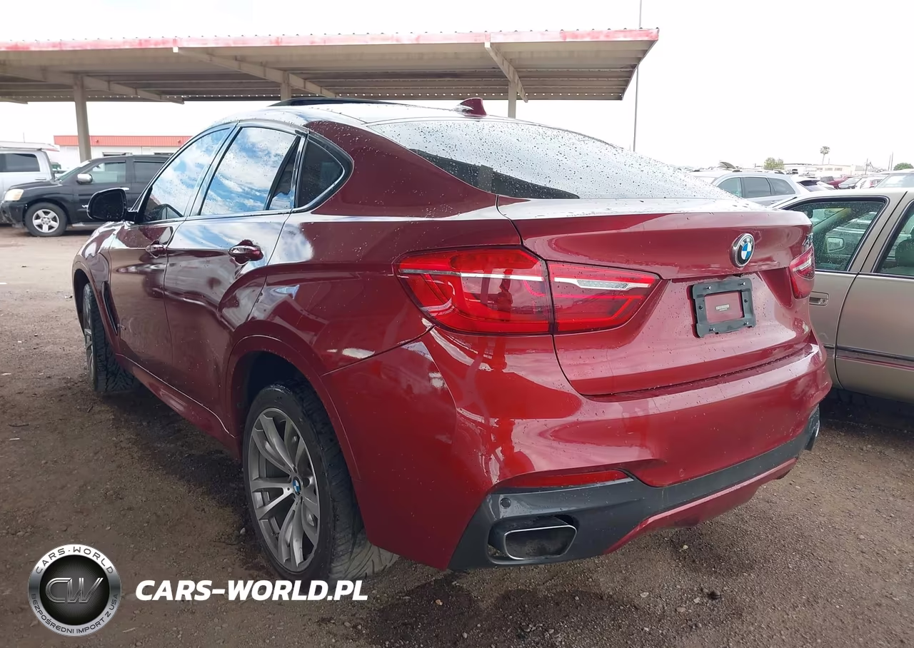 2017 BMW X6 Sdrive35I VIN:5UXKU0C36H0G57465 - 3