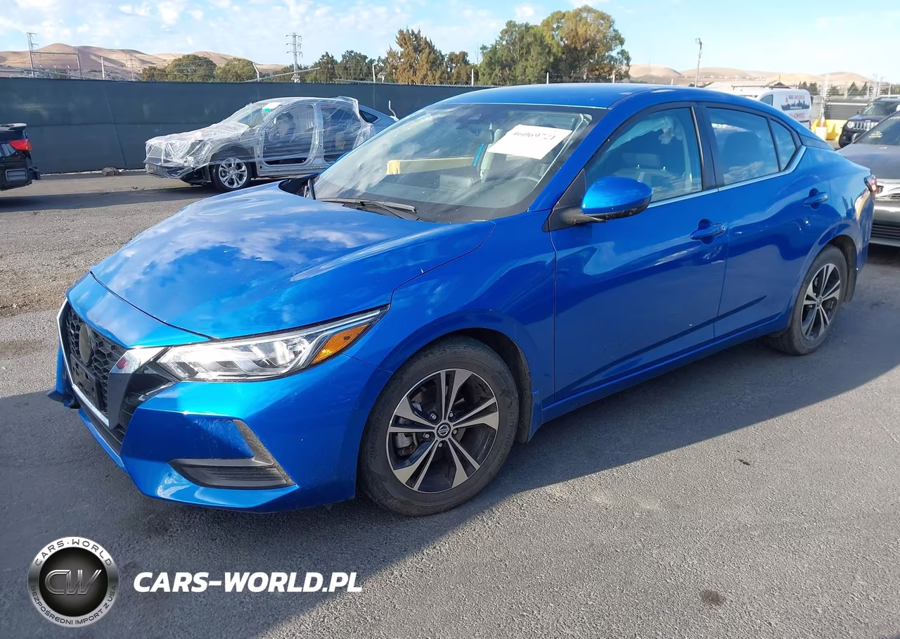 2022 Nissan Sentra Sv Xtronic Cvt VIN:3N1AB8CV8NY301779 - 2