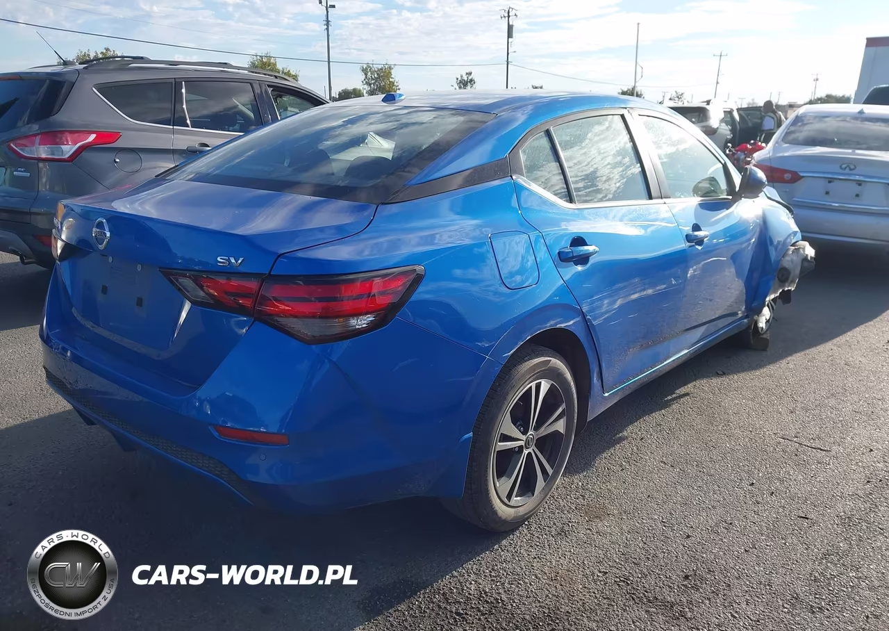2022 Nissan Sentra Sv Xtronic Cvt VIN:3N1AB8CV8NY301779 - 4
