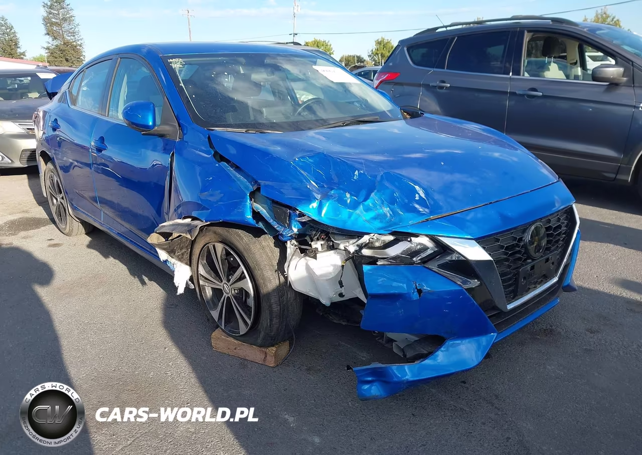 2022 Nissan Sentra Sv Xtronic Cvt VIN:3N1AB8CV8NY301779 - 6